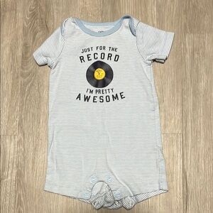 4 for $20 Blue Striped Kids One Piece